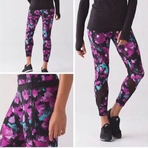 Lululemon Inspire Tight II Leggings in Midnight Bloom